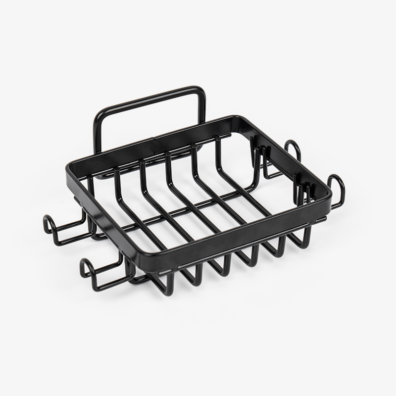 ที่วางสบู่บาร์สแตนเลสสีดำสำหรับอาบน้ำ