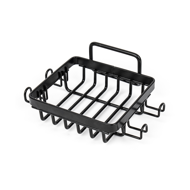 ที่วางสบู่บาร์สแตนเลสสีดำสำหรับอาบน้ำ