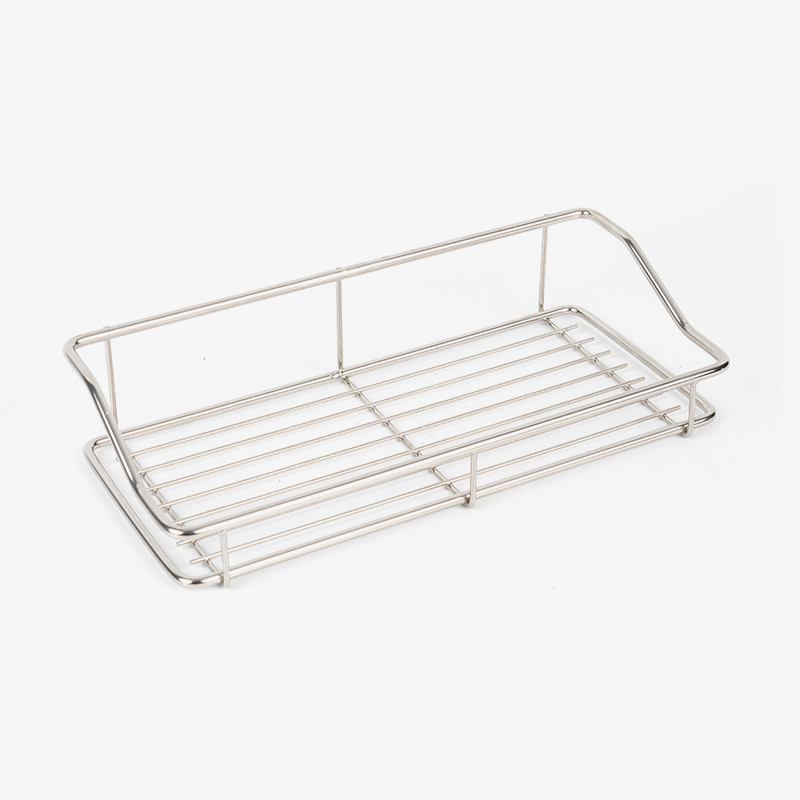 ชั้นวางของในห้องน้ำสแตนเลสแบบไม่ต้องเจาะ