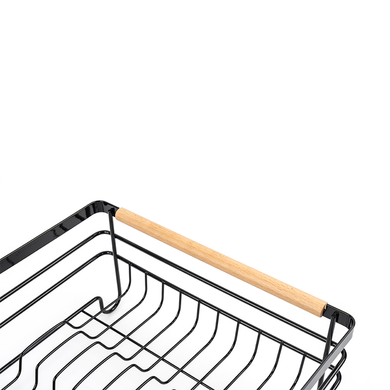 ราวตากผ้าโลหะพร้อมที่จับไม้