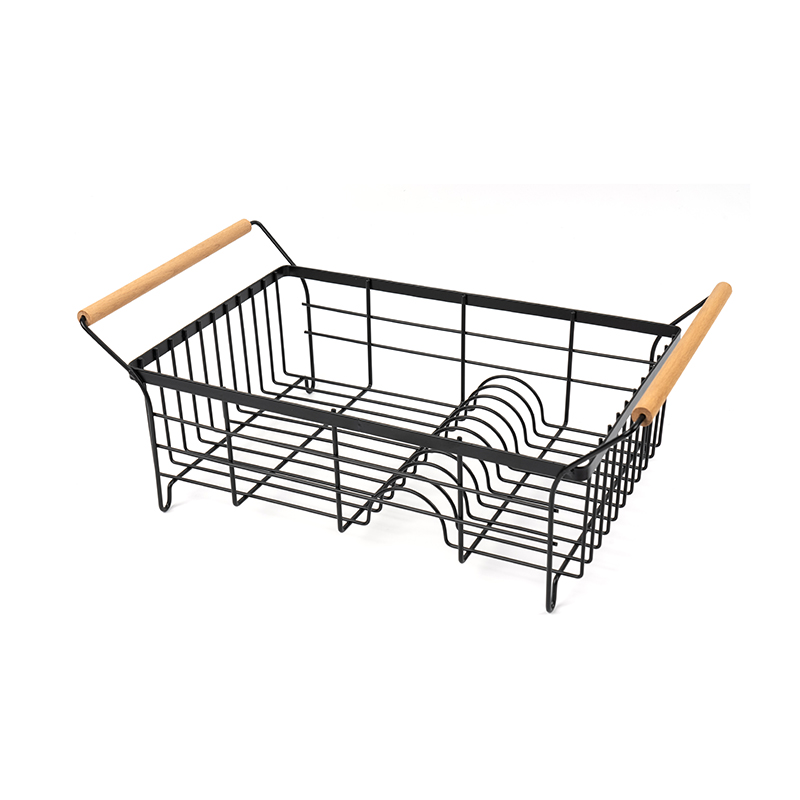 ตะแกรงเพื่อให้จานแห้งสแตนเลสพร้อมที่วางช้อนส้อมและที่คว่ำจาน