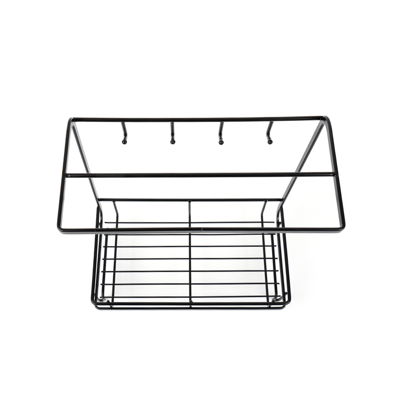 แคดดี้อ่างล้างจานพร้อมฟองน้ำและที่ใส่ผ้าเช็ดจาน