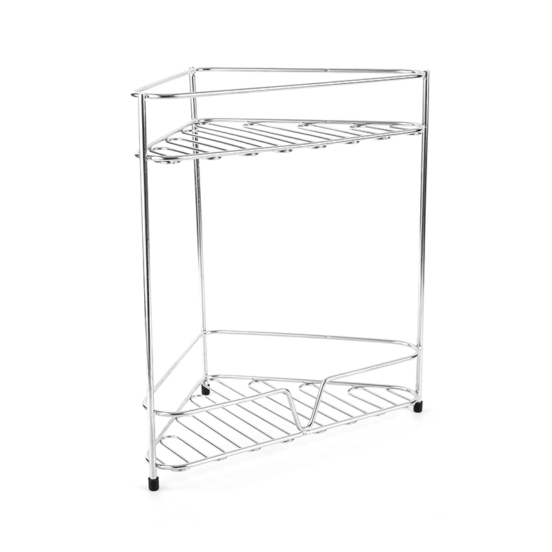 ชั้นวางของเคาน์เตอร์ห้องน้ำเข้ามุม