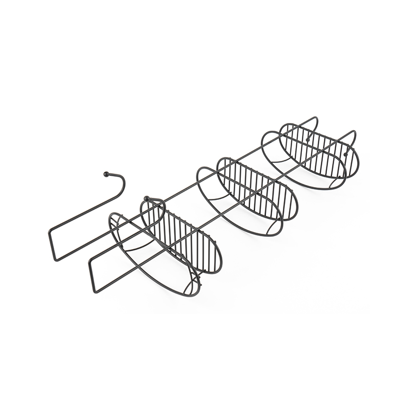 ชุดตะกร้าแขวน 3 ชั้นสำหรับจัดเก็บห้องครัวและห้องน้ำ